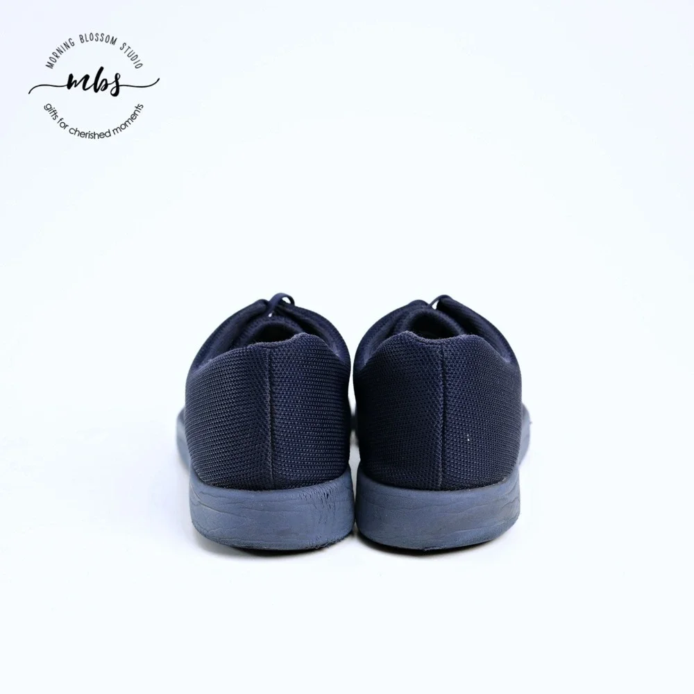 Atoms Model R40 Casual‎ Breathable Knit Sneakers Blue Men 11.75 Women 13.25